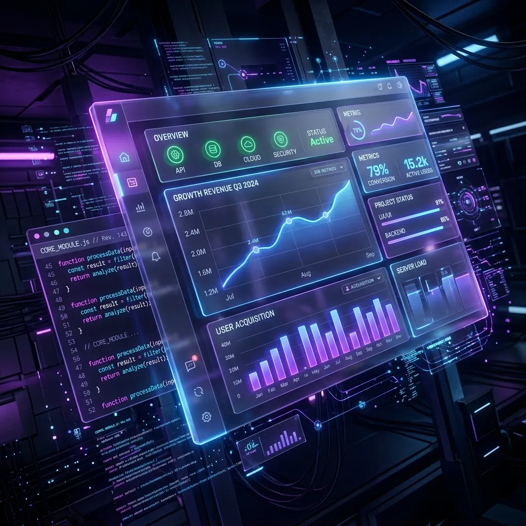 Softenrix Tech Dashboard
